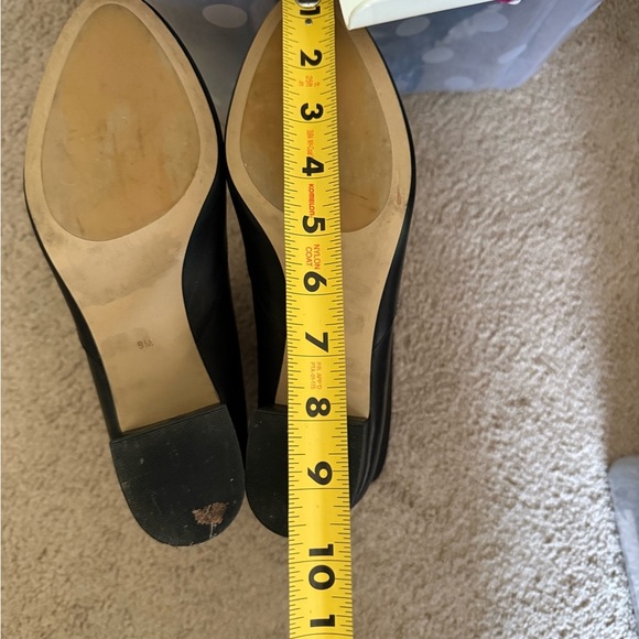 EUC Talbots Black Ankle Boots w Ties SZ 9 - Picture 13 of 14